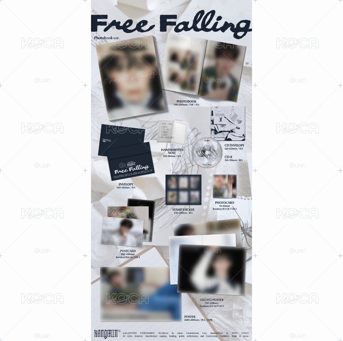 ［柳岡旻］Free Falling PB現貨‼️