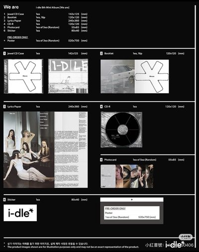 idle We are JC CD未拆