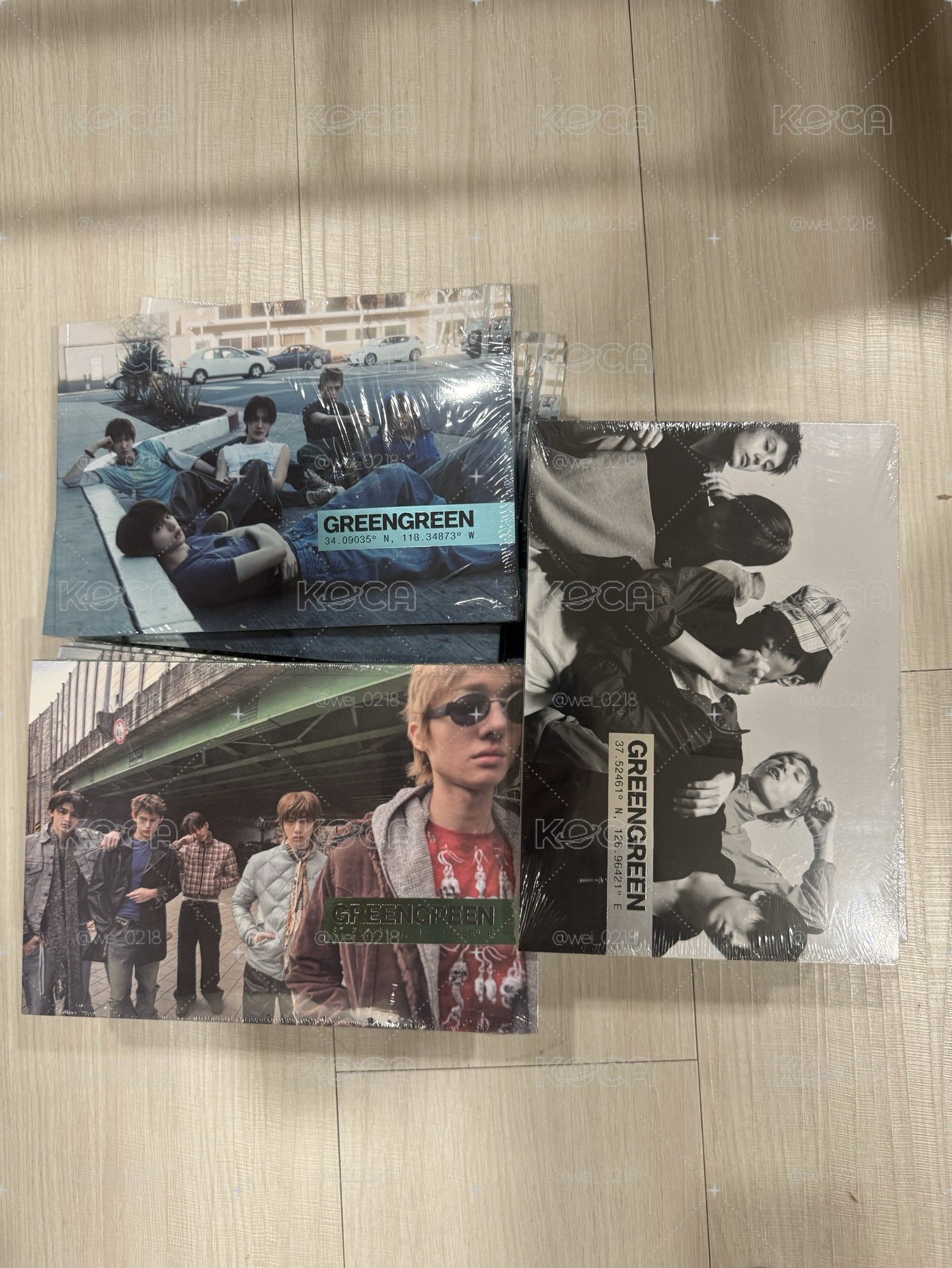 Cortis二專GreenGreen一套三張-全新現貨