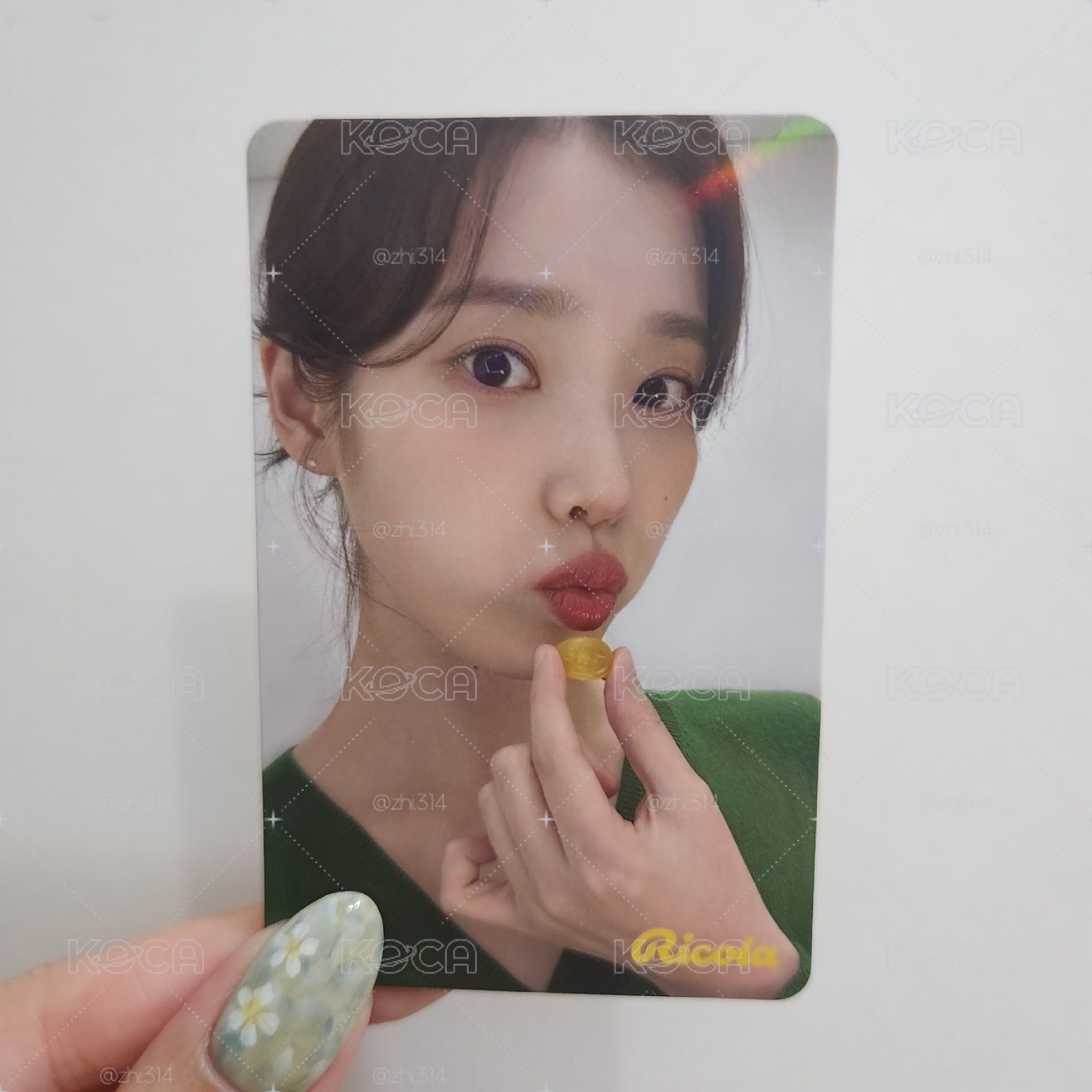 IU 利口樂小卡