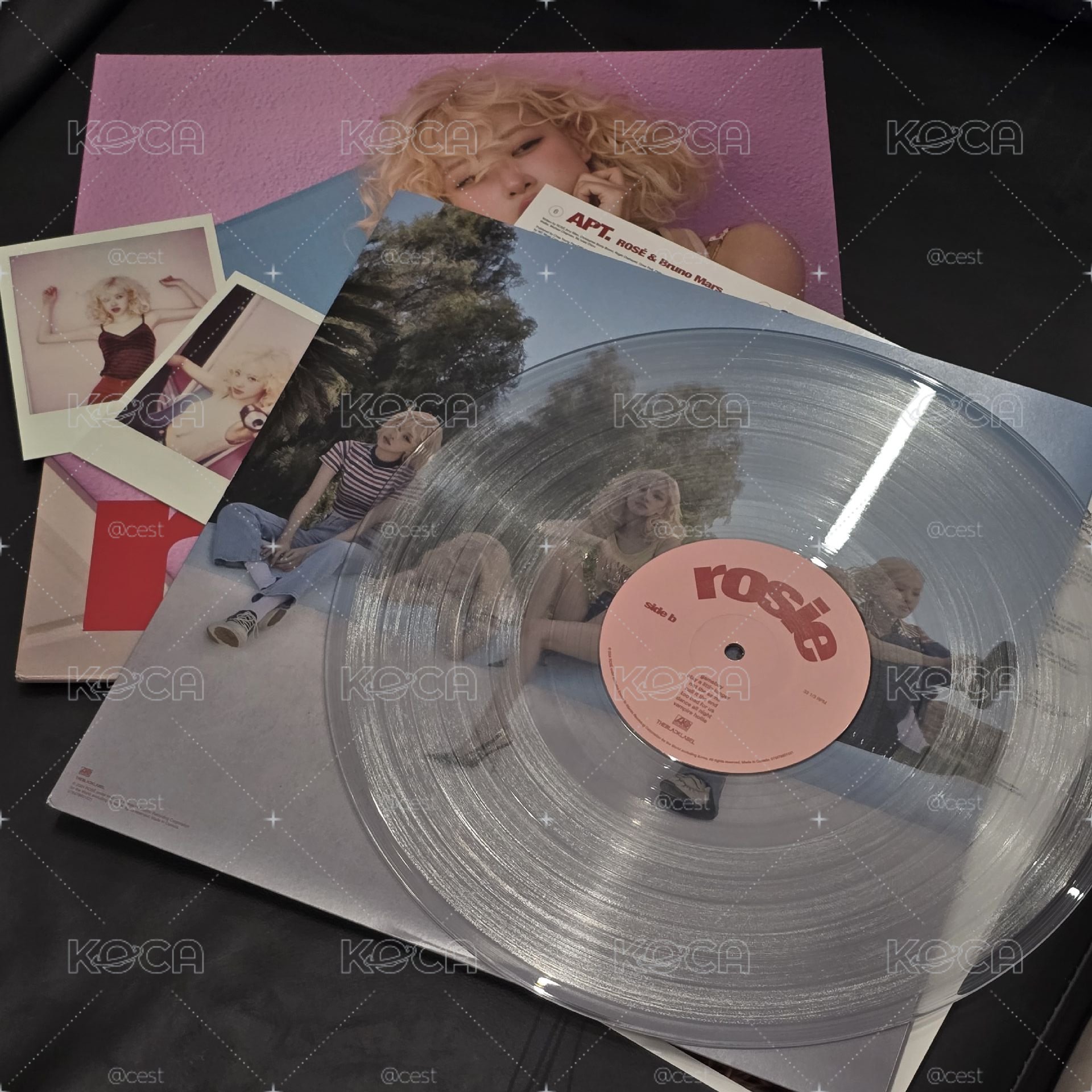 ROSÉ ROSIE 絕版透明膠