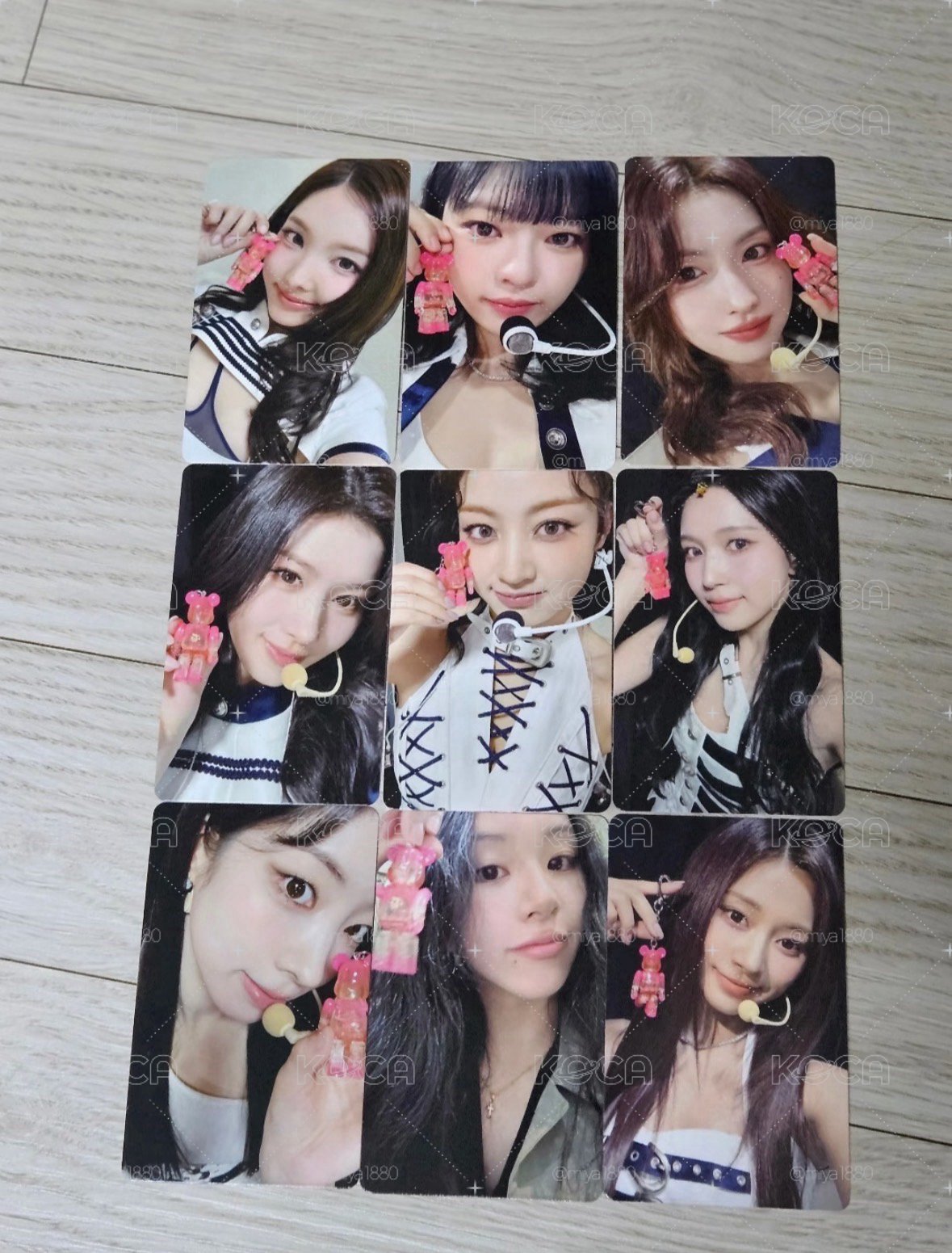TWICE 庫柏力克熊小卡