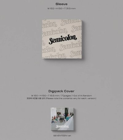 Seventeen 特二 [Semicolon] 團封