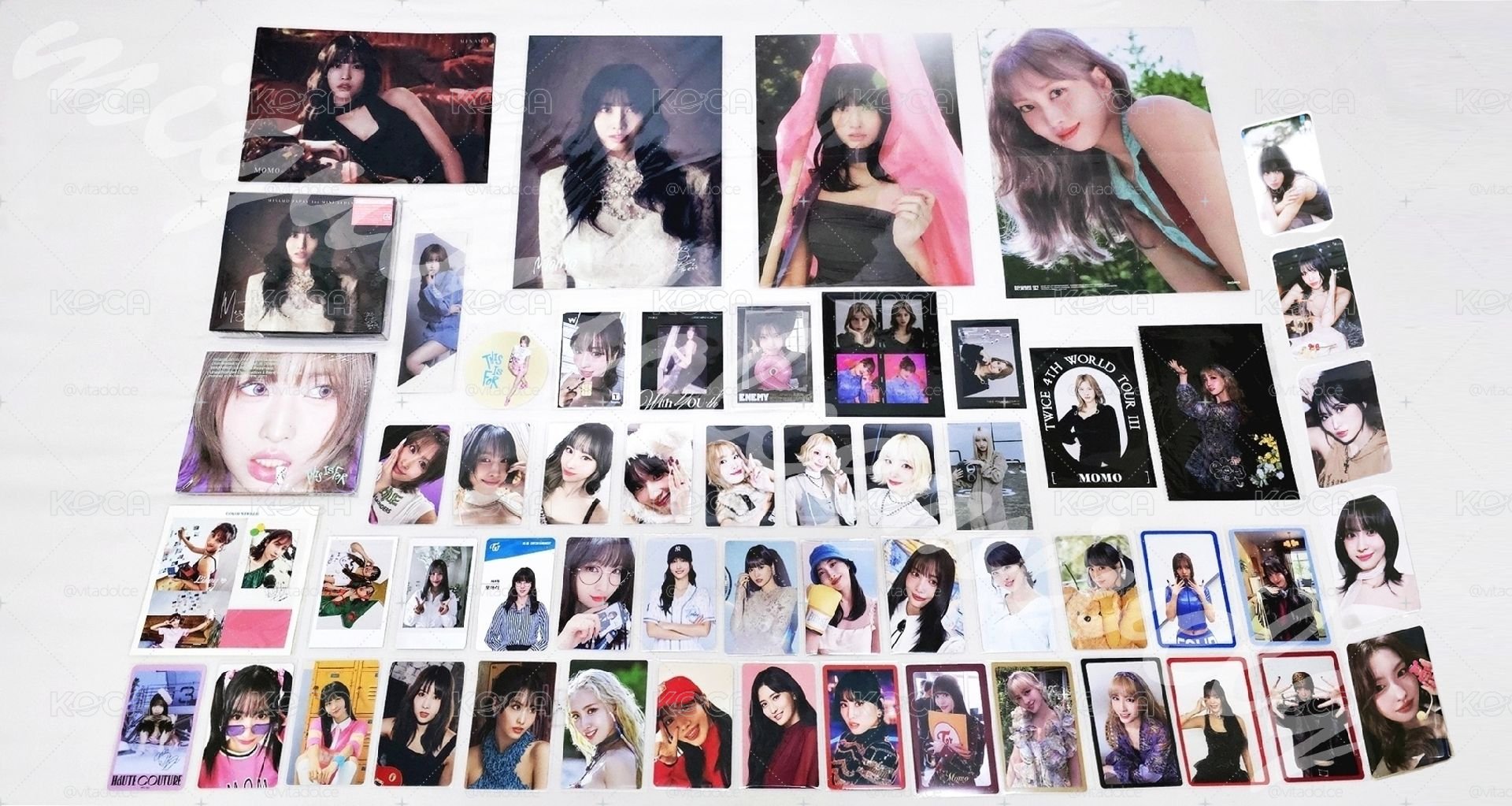 TWICE MOMO SET 平井桃小卡周邊套組 🩷 編號見圖三 💕