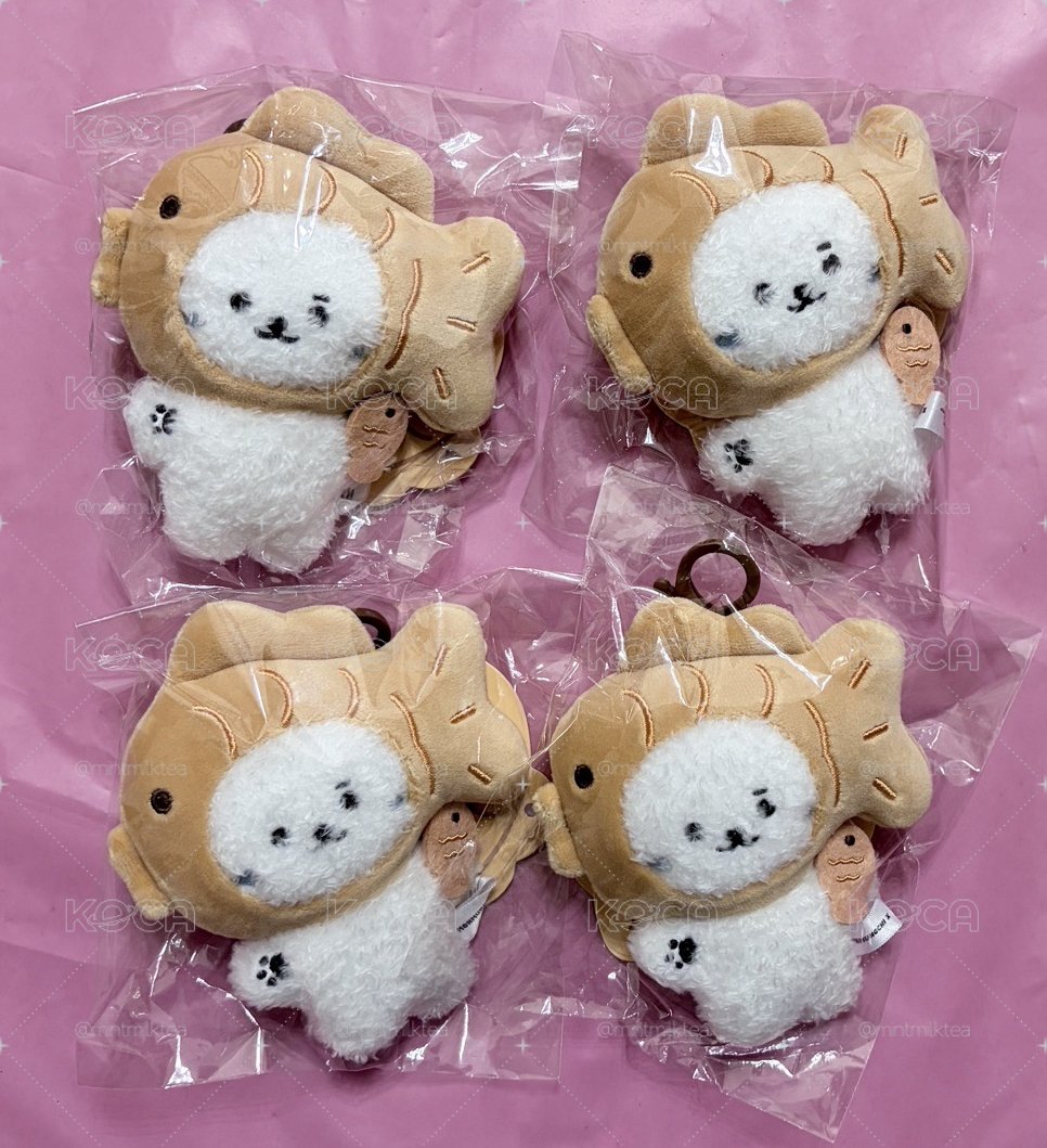 2025 MONSTA X MONMUNGCHI X WINTER EDITION 鯛魚燒娃
