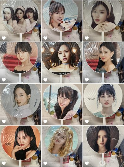 TWICE 多款扇子