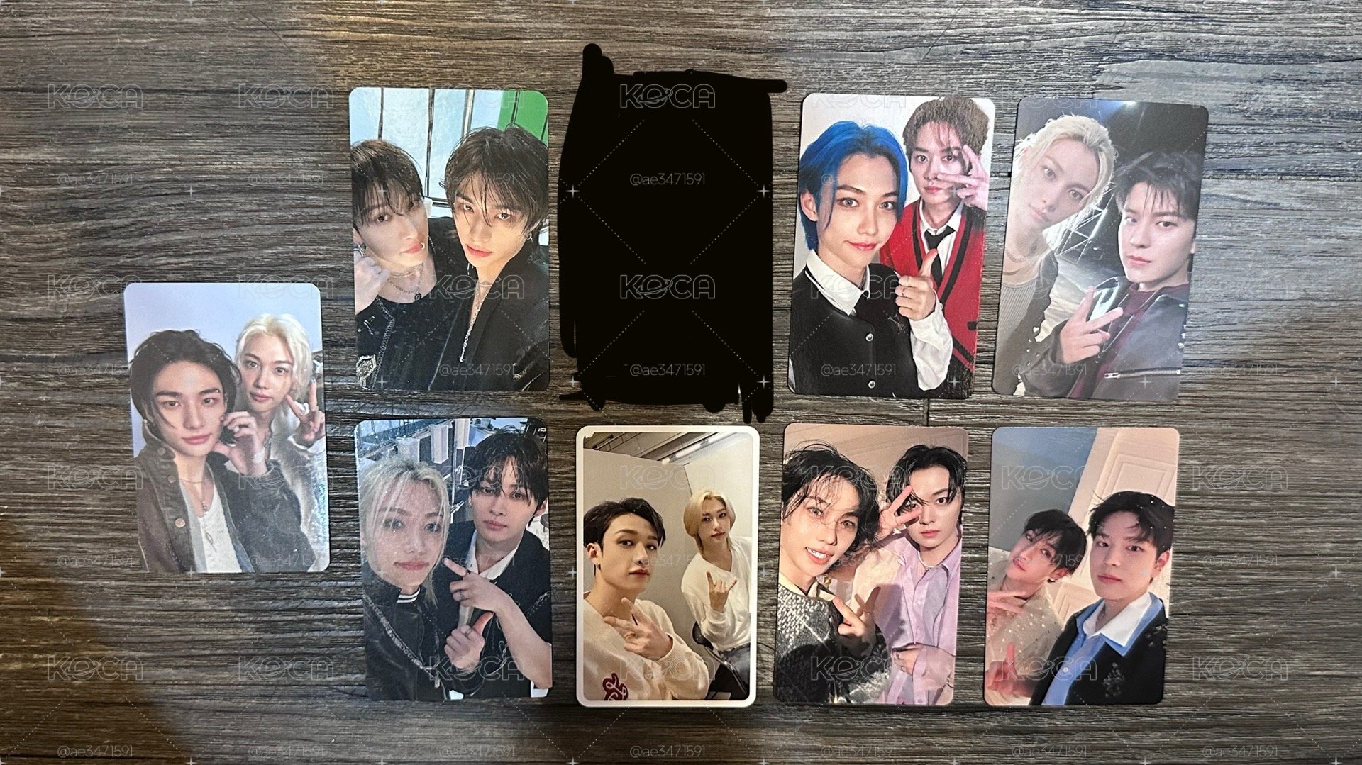 straykids雙人小卡