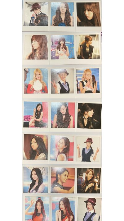 少女時代 Mr.Mr.周邊 拍立得 太妍 Sunny Tiffany 孝淵 俞利 秀英 潤娥 徐玄