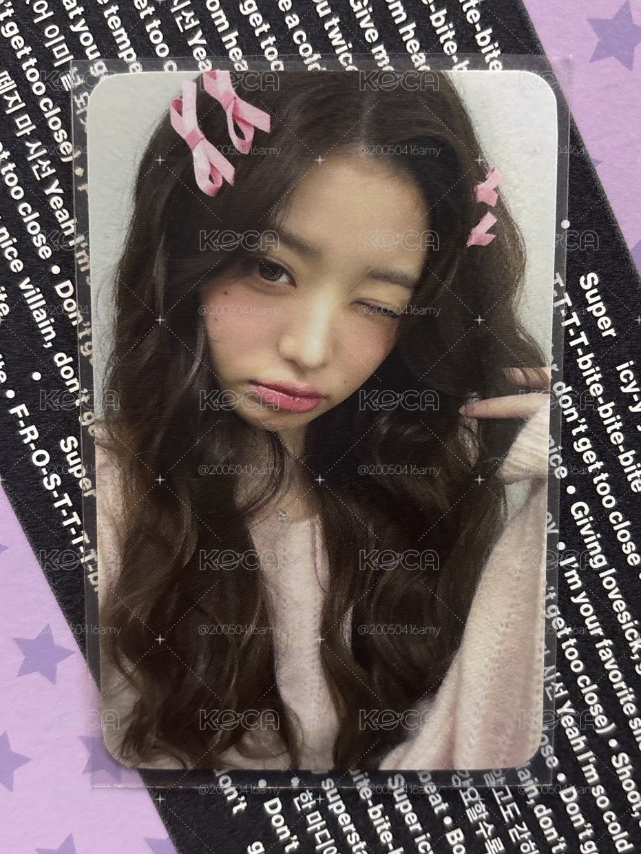 蝴蝶結員🐰IVE SECRET wm 6.0 幸運卡 