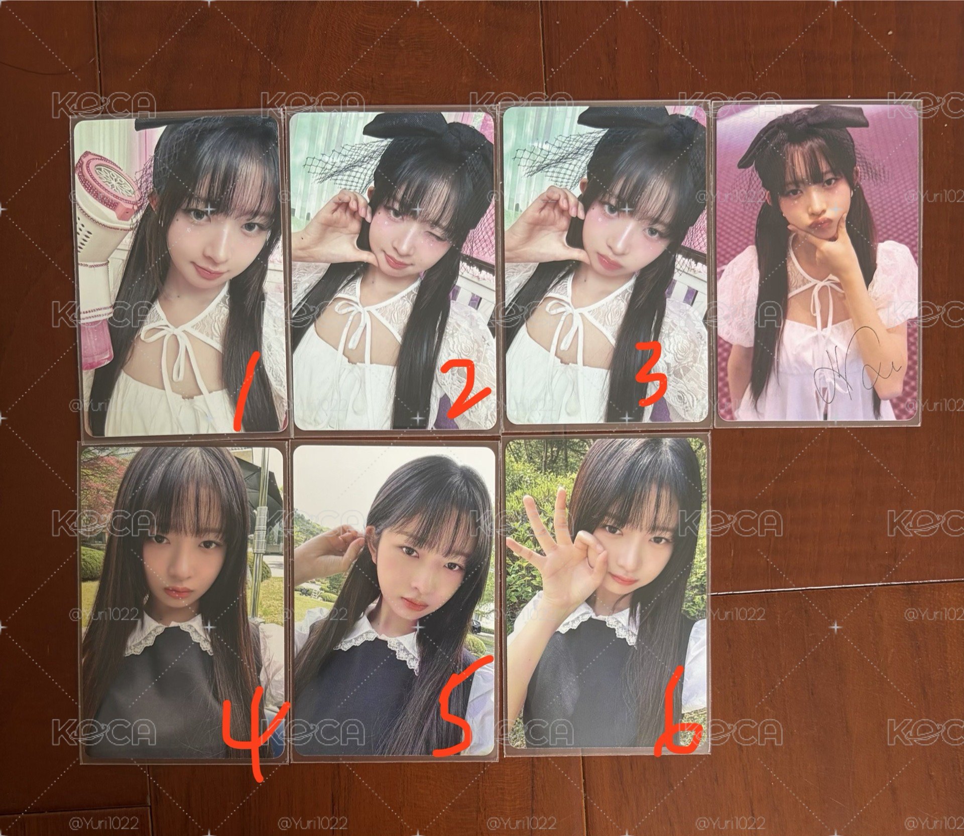 怜 Rei DICON 雜誌卡 A B ver / kakao 特典