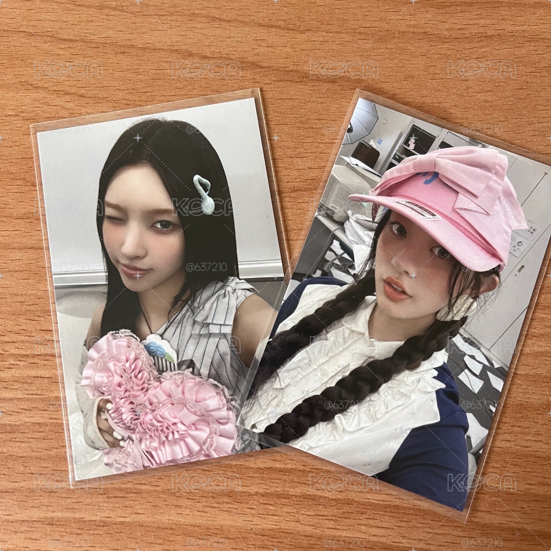 NOT CUTE ANYMORE (L)Yunha (R)Minju