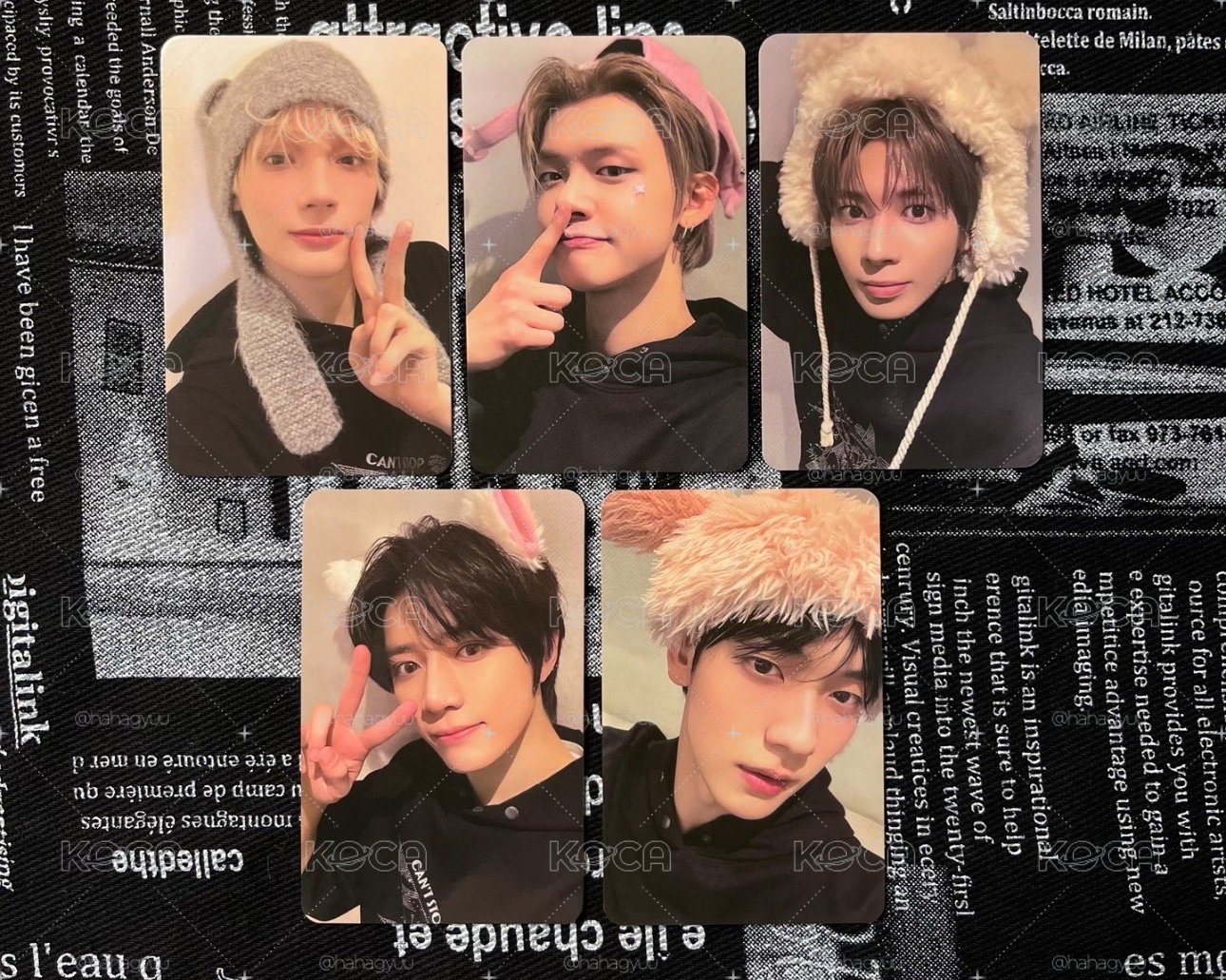 TXT 迷八 CU OY 特典