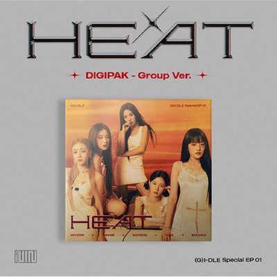 [ i-dle* ] 英專 HEAT 團體 單人封面