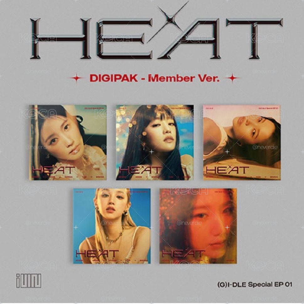 [ i-dle* ] 英專 HEAT 團體 單人封面