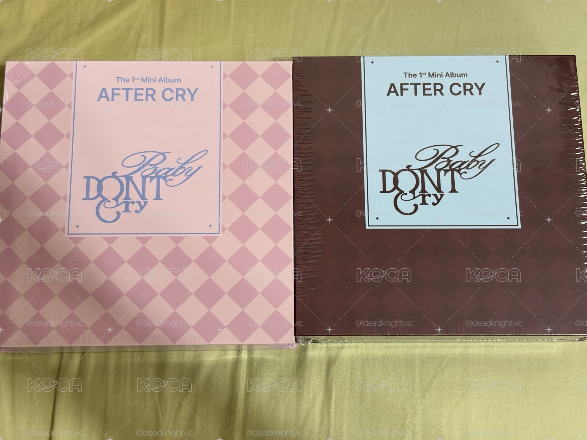 現貨 便宜出售Baby DONT cry 迷你一輯 "AFTER CRY"全新 專輯 未拆專不保證有預購禮