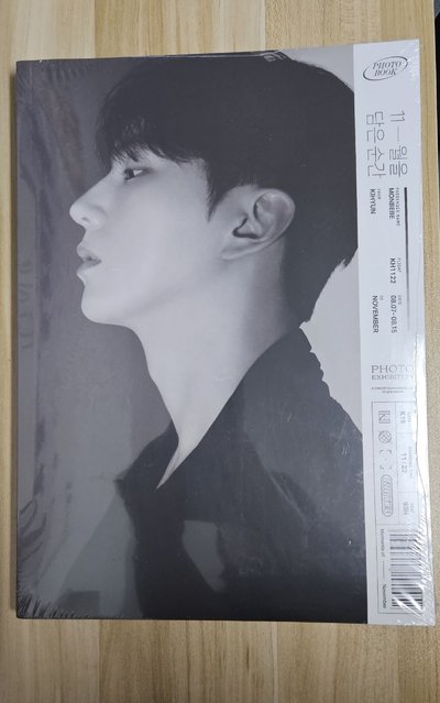 MONSTA X 基賢 基現 Kihyun 寫真書 11月的瞬間 Moments of November