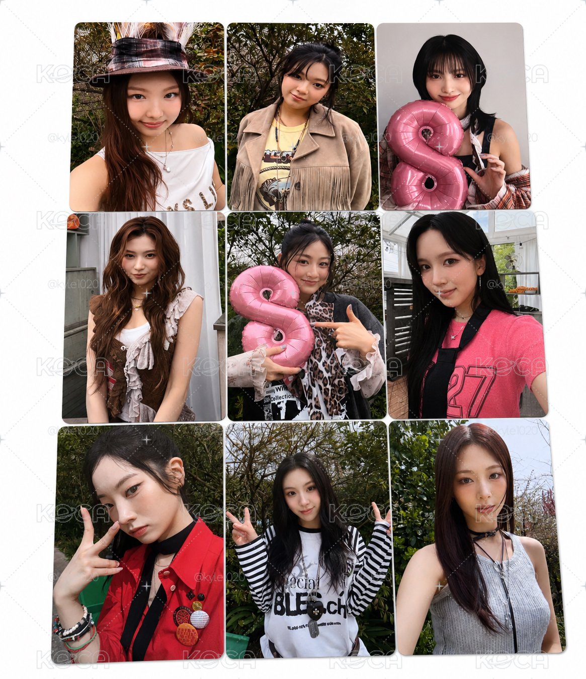 TWICE ENEMY JP靜岡入場卡一套
