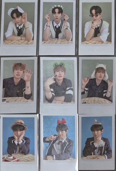 ATEEZ 旼琦 潤浩 呂尚 2期會員禮 會員禮卡 拍立得卡