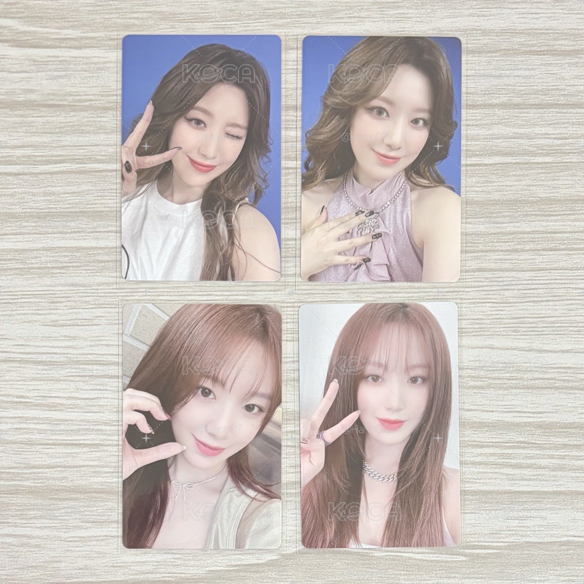 i-dle 舒華 演唱會相關小卡