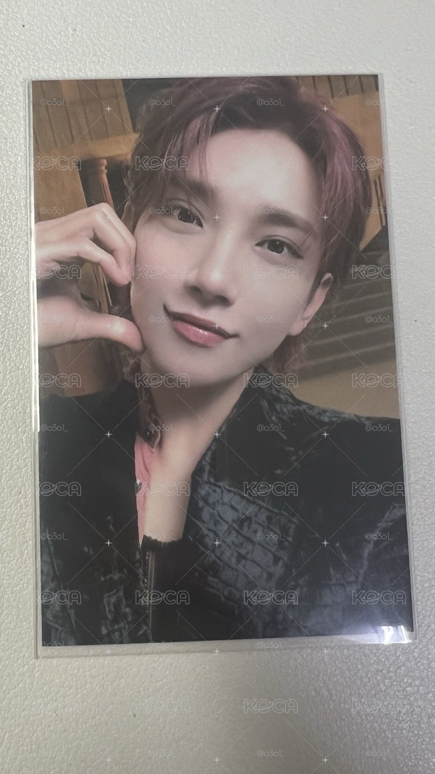 seventeen joshua 八期會員禮卡 洪知秀