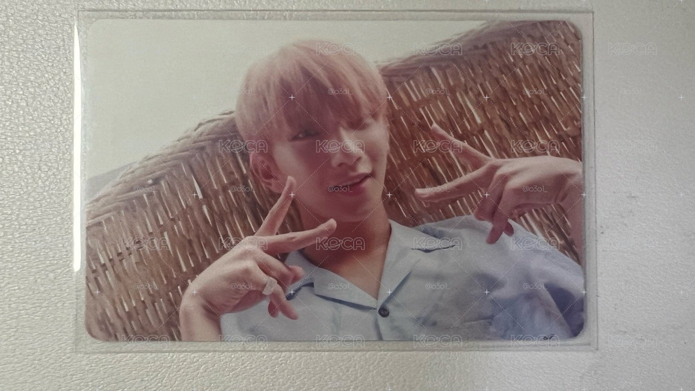 seventeen 洪知秀 joshua 綠秀 正二專卡 
