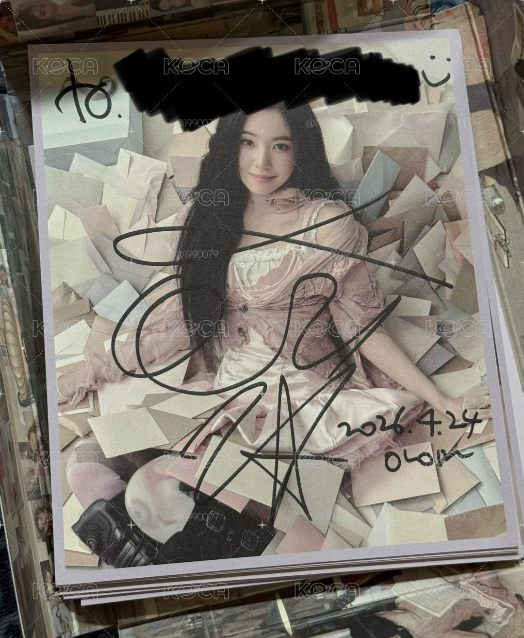 ⭐️IRENE 簽專