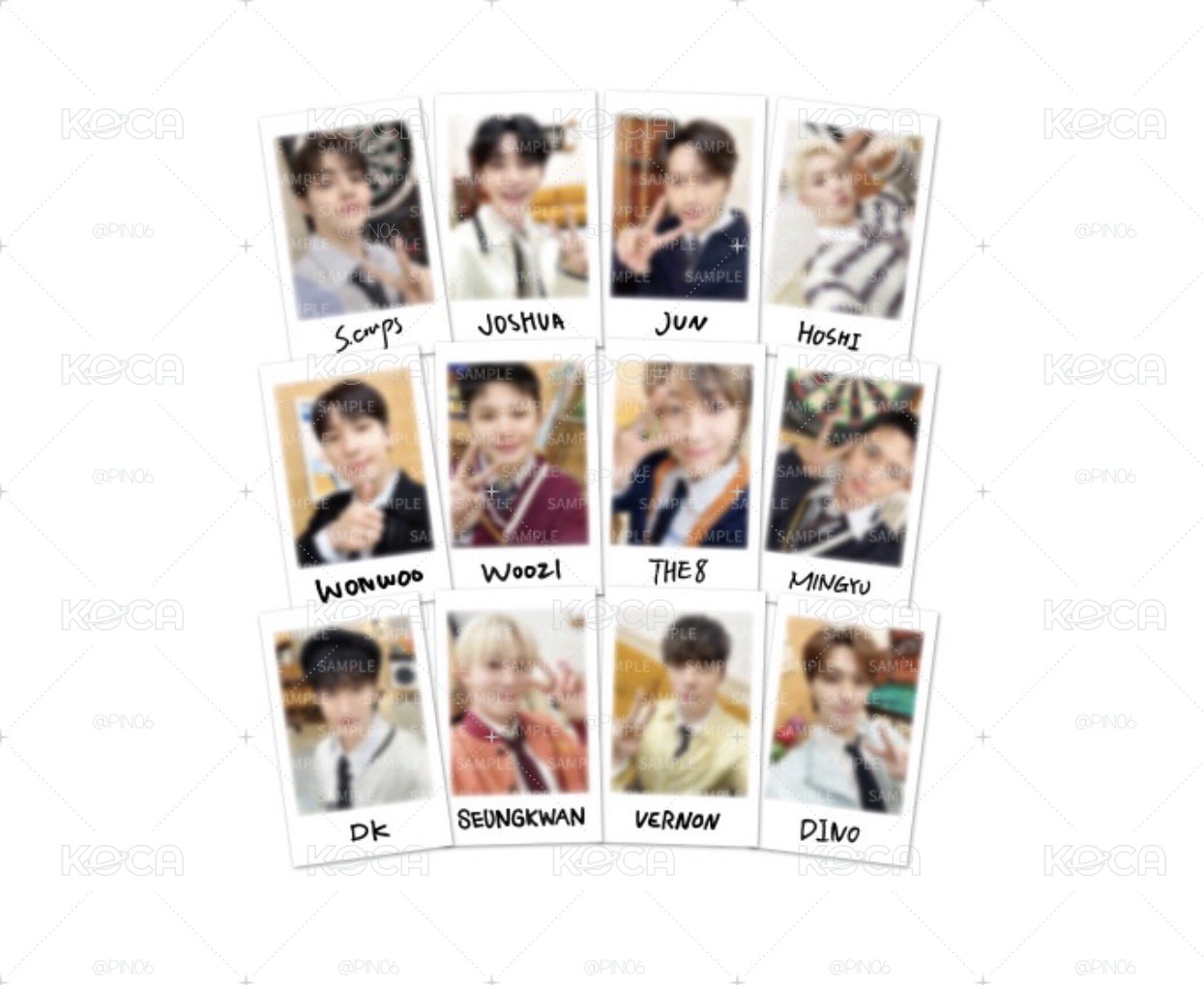 SEVENTEEN HOLIDAY 拍立得