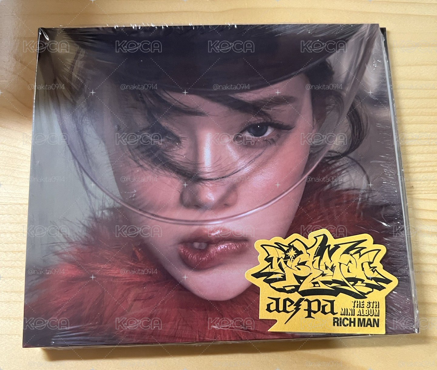 aespa 冬 RICH MAN全新未拆專（Brust ver.）