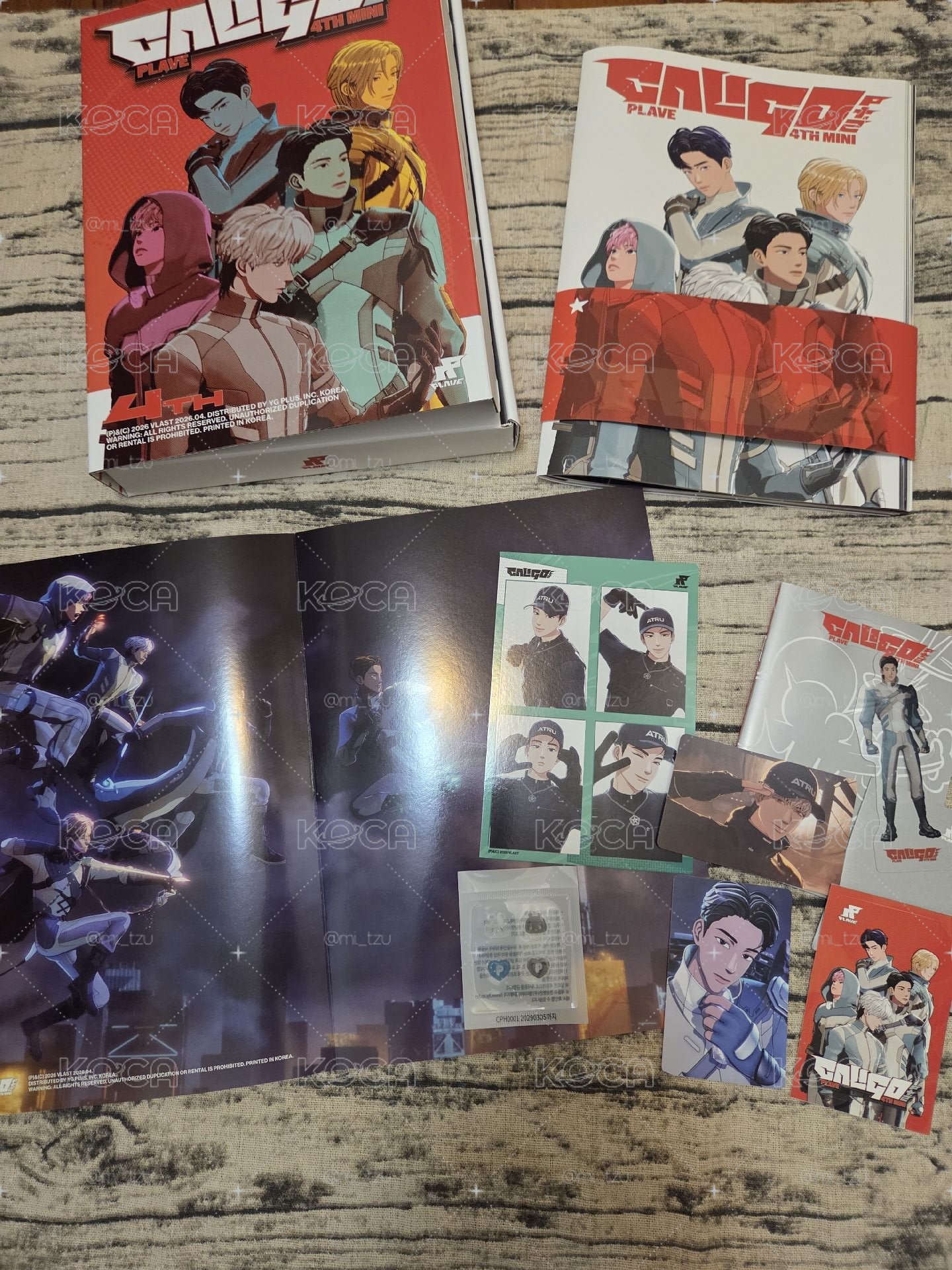 PLAVE 迷四PHOTOBOOK Ver. 已拆 非全專