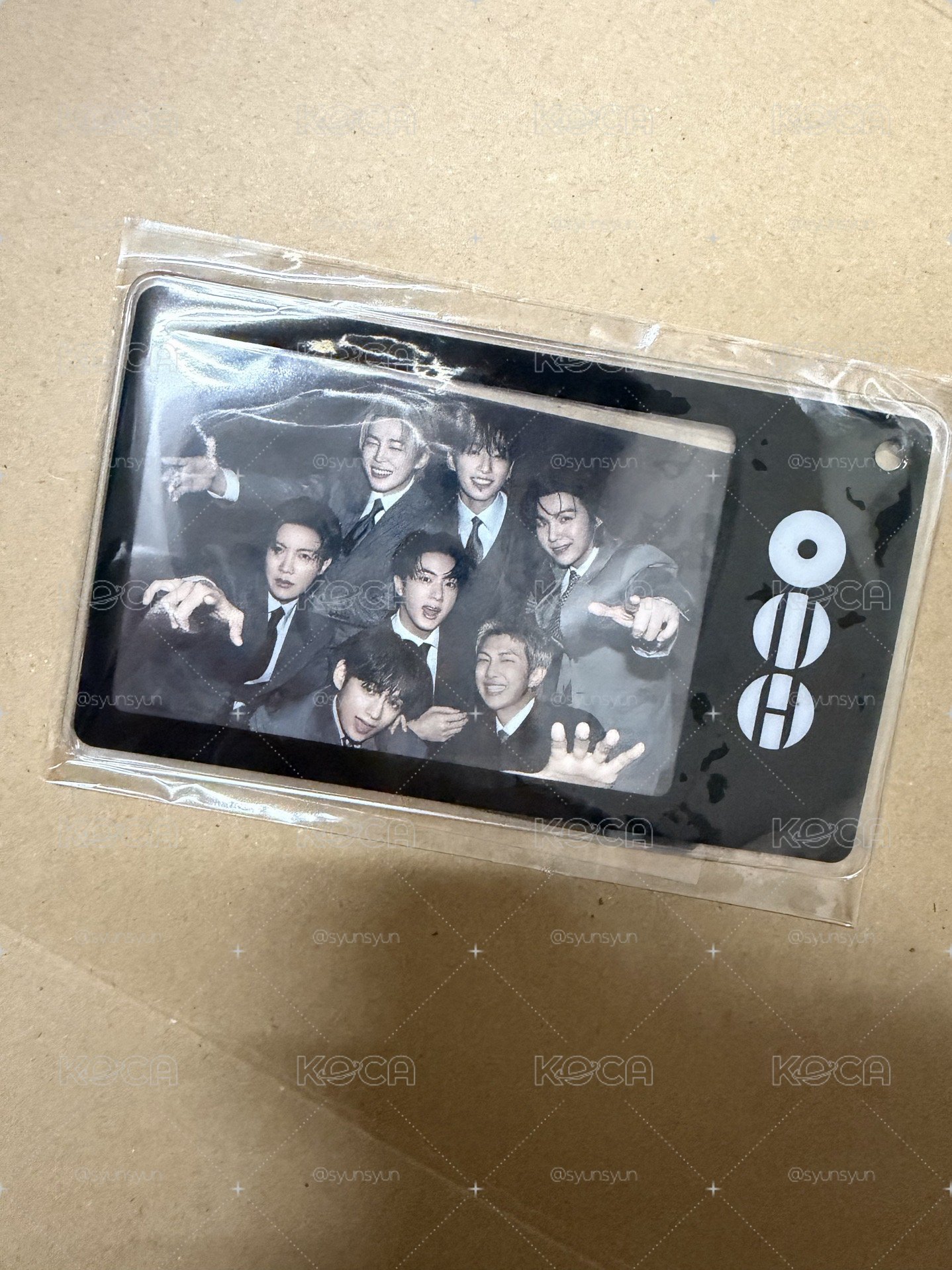 台灣現貨-BTS防彈少年團 阿里郎日本WVS特典 卡套團卡