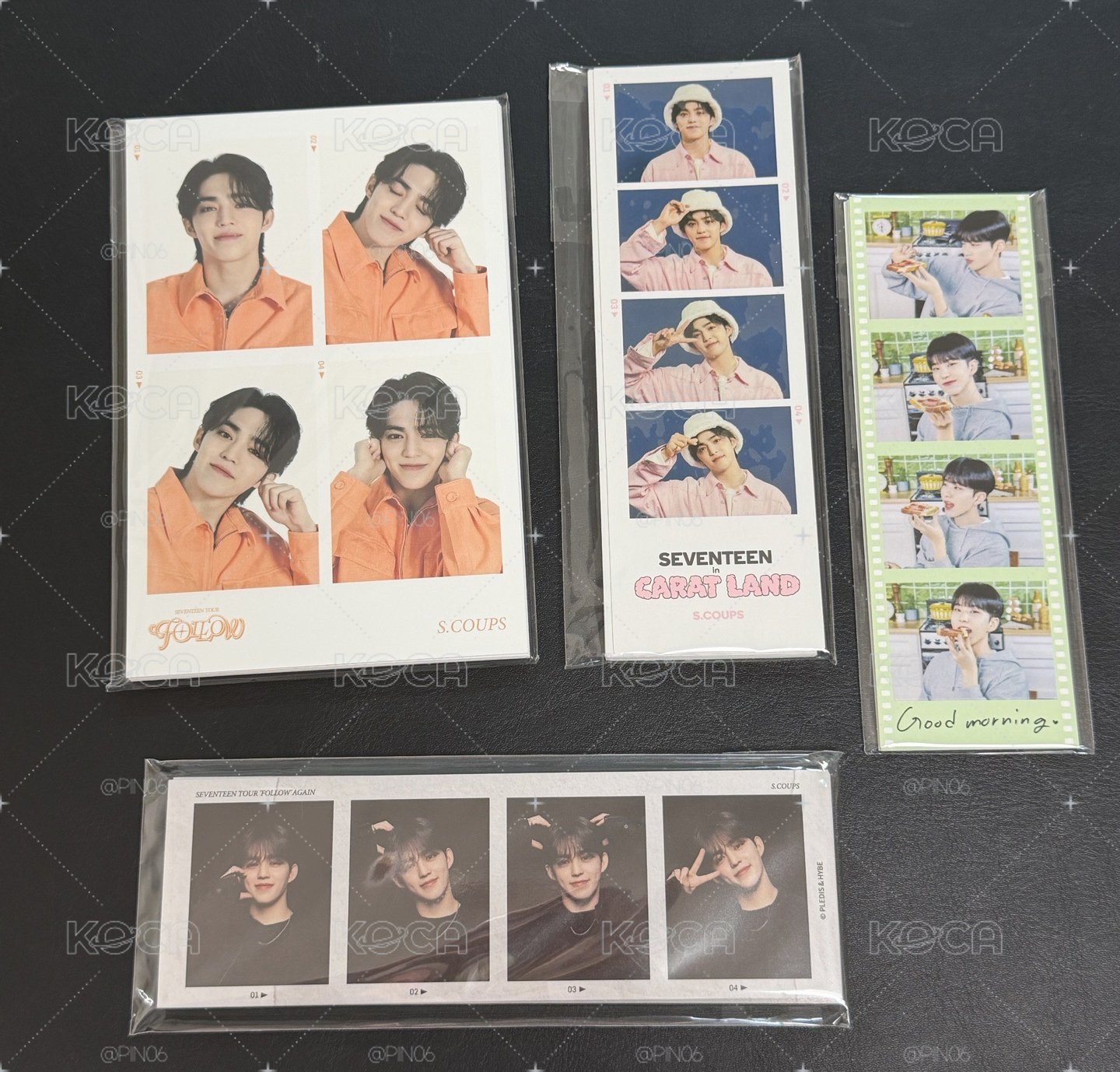 SEVENTEEN 四格照片組
