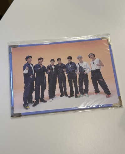 BTS 回憶錄 2021 DVD特典相框