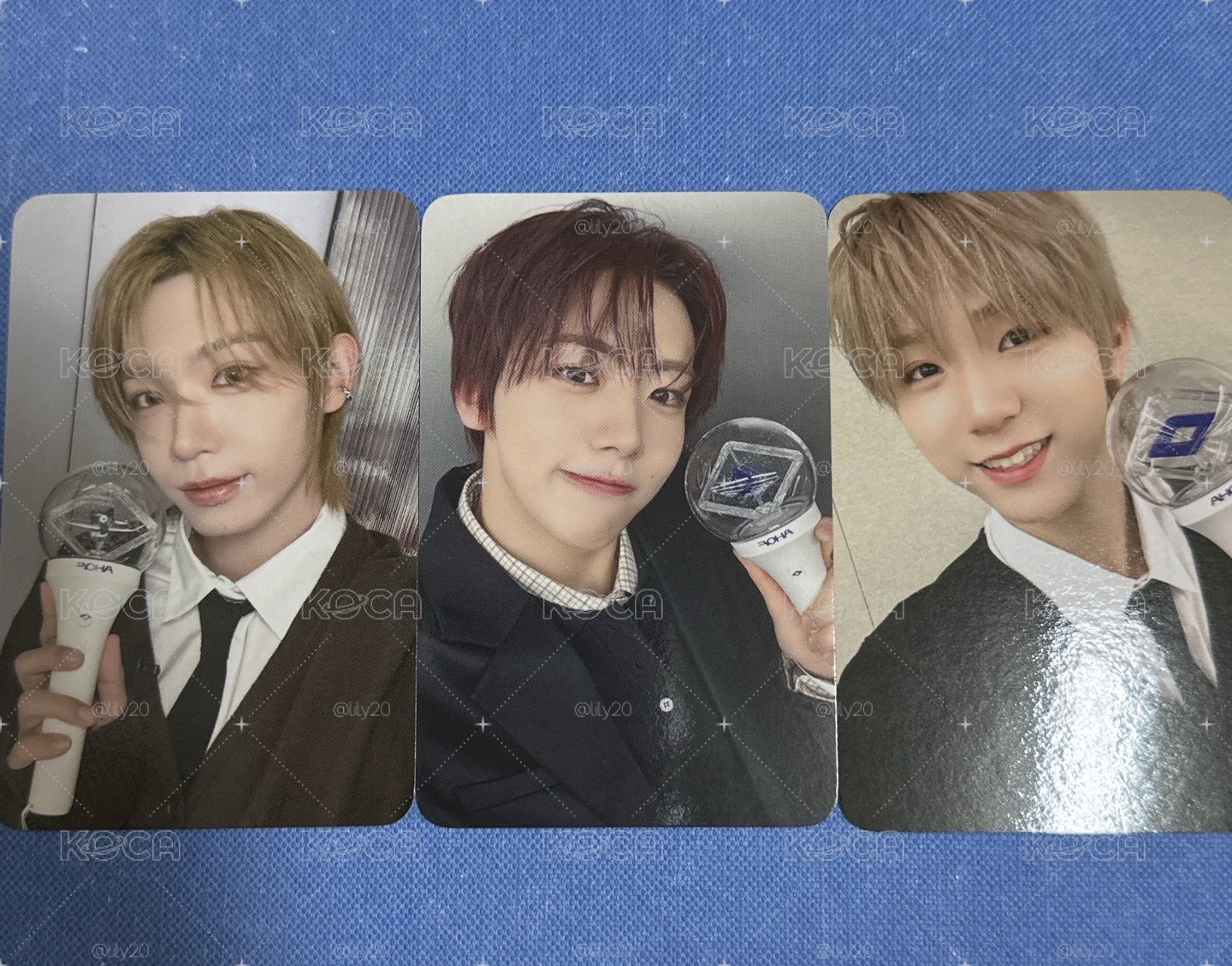 帥博 雄基 大輔 手燈卡