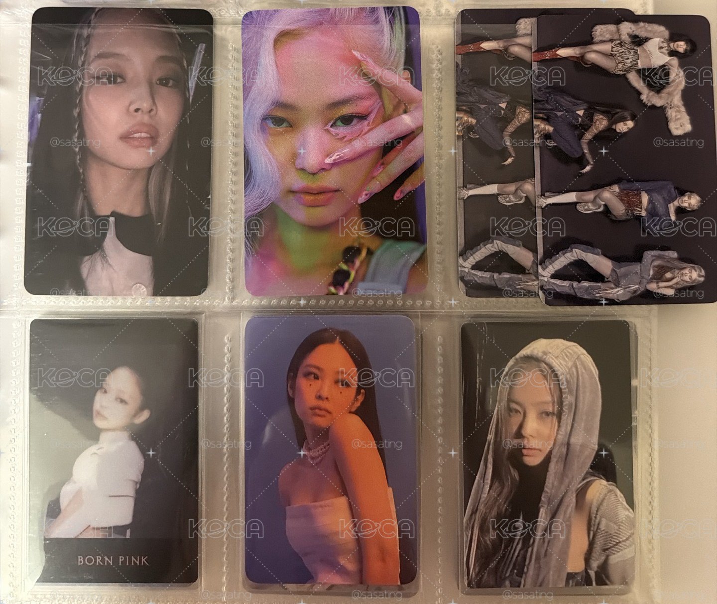 Jennie特典卡