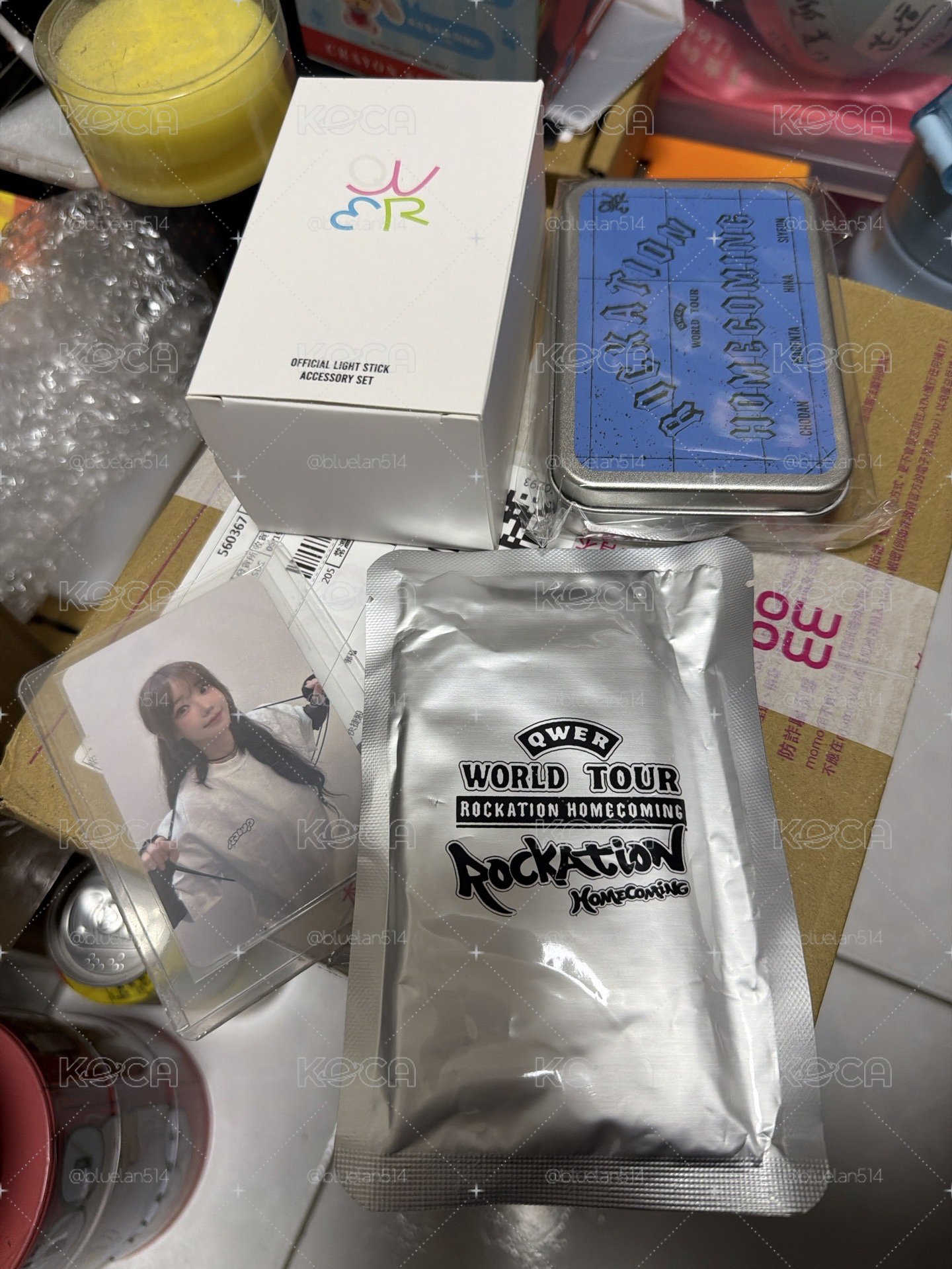 韓安 / 手燈裝飾 Pick 卡包 滿額卡