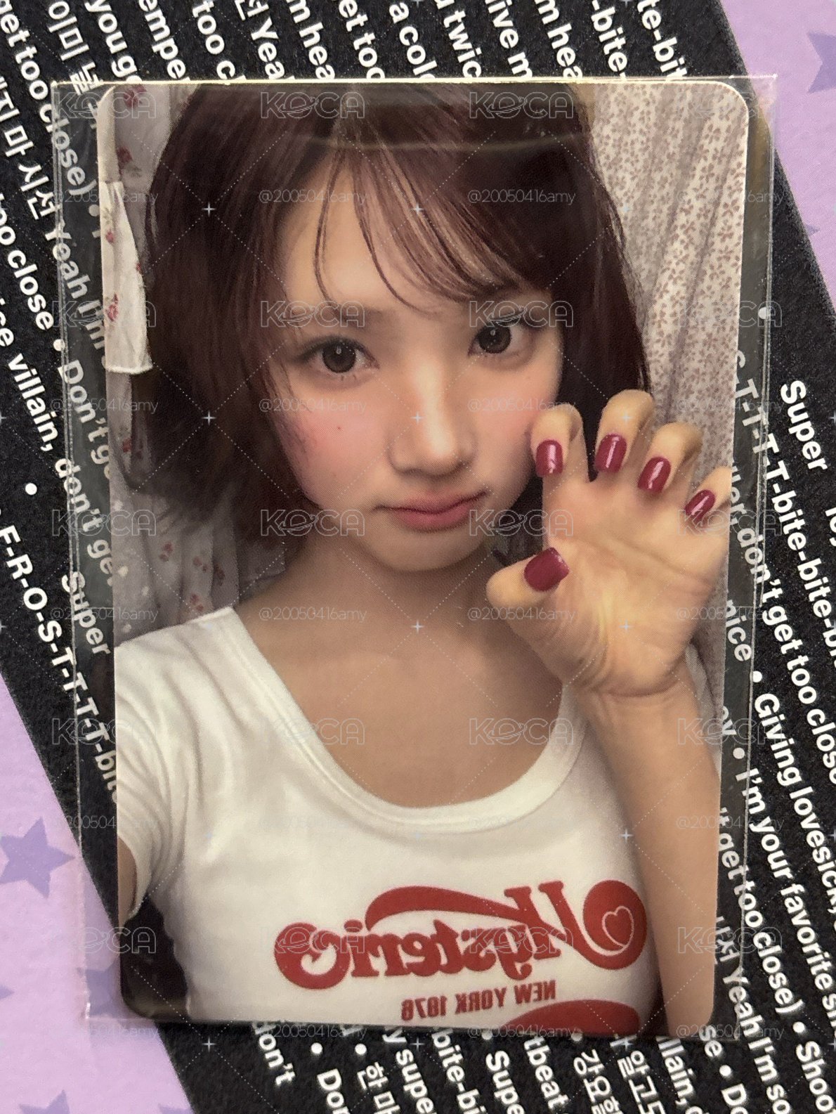 退坑特價 未拆 Ride! 幸運卡 貓爪Jiwoo🐱