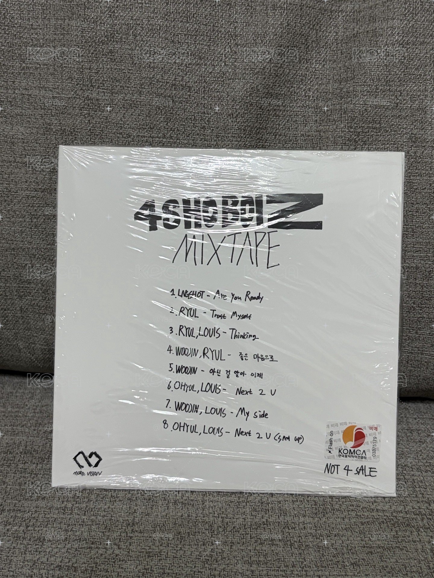 LNGSHOT4SHOBOIZ MIXTAPE 專輯】mixtape1 無簽未拆- KOCA小卡周邊交易平台