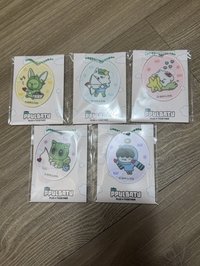 全新現貨TXT角巴兔全家吊飾栗嘻