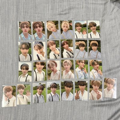 ❤️seventeen 正三貝雷帽小卡整套
