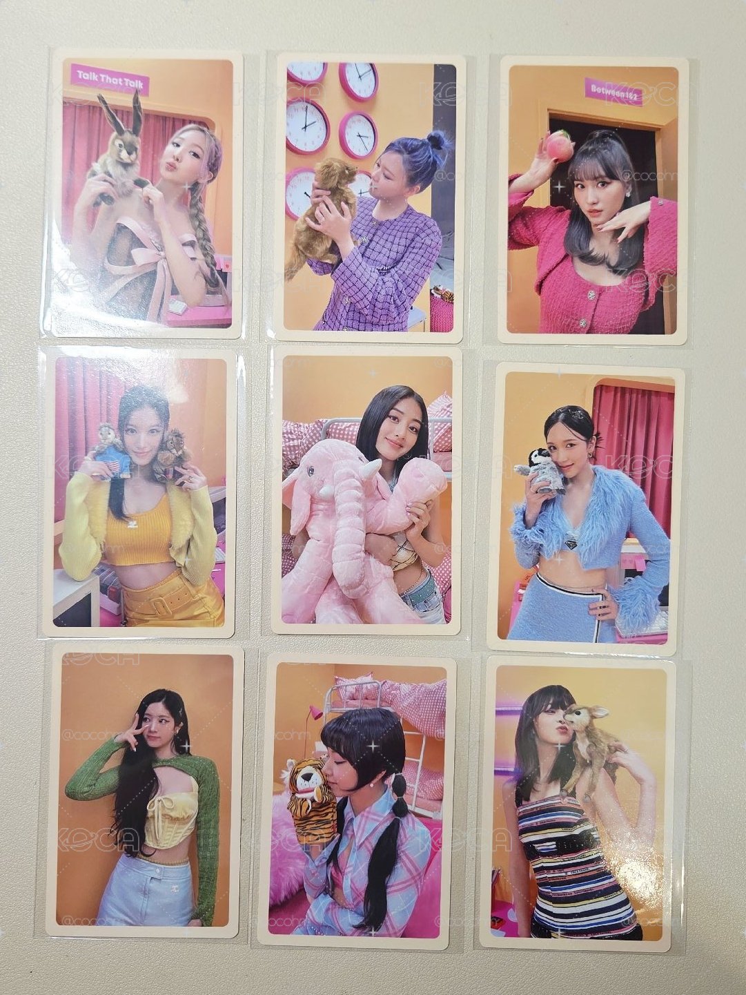 TWICE 迷11 粉版預售禮整套🍭