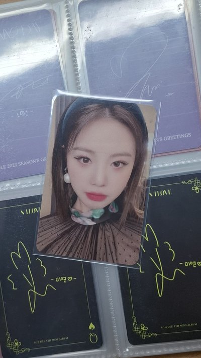 1 BURN 專輯卡 flower ver.