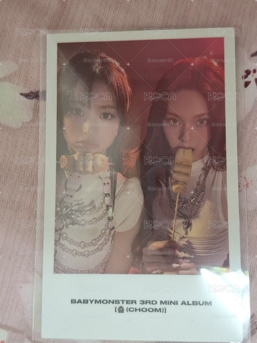 現貨。춤 (CHOOM) weverse早鳥禮拍立得 特典卡 
