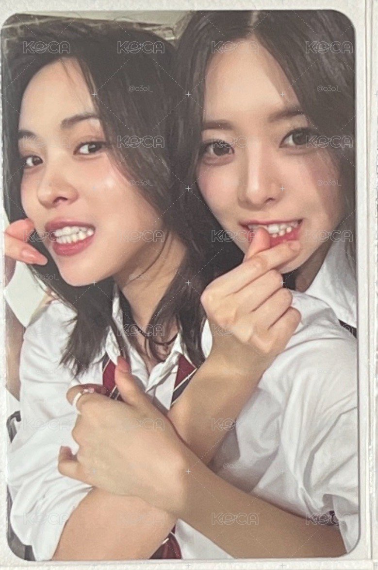 ITZY 雙申 雙人卡 會員禮卡 