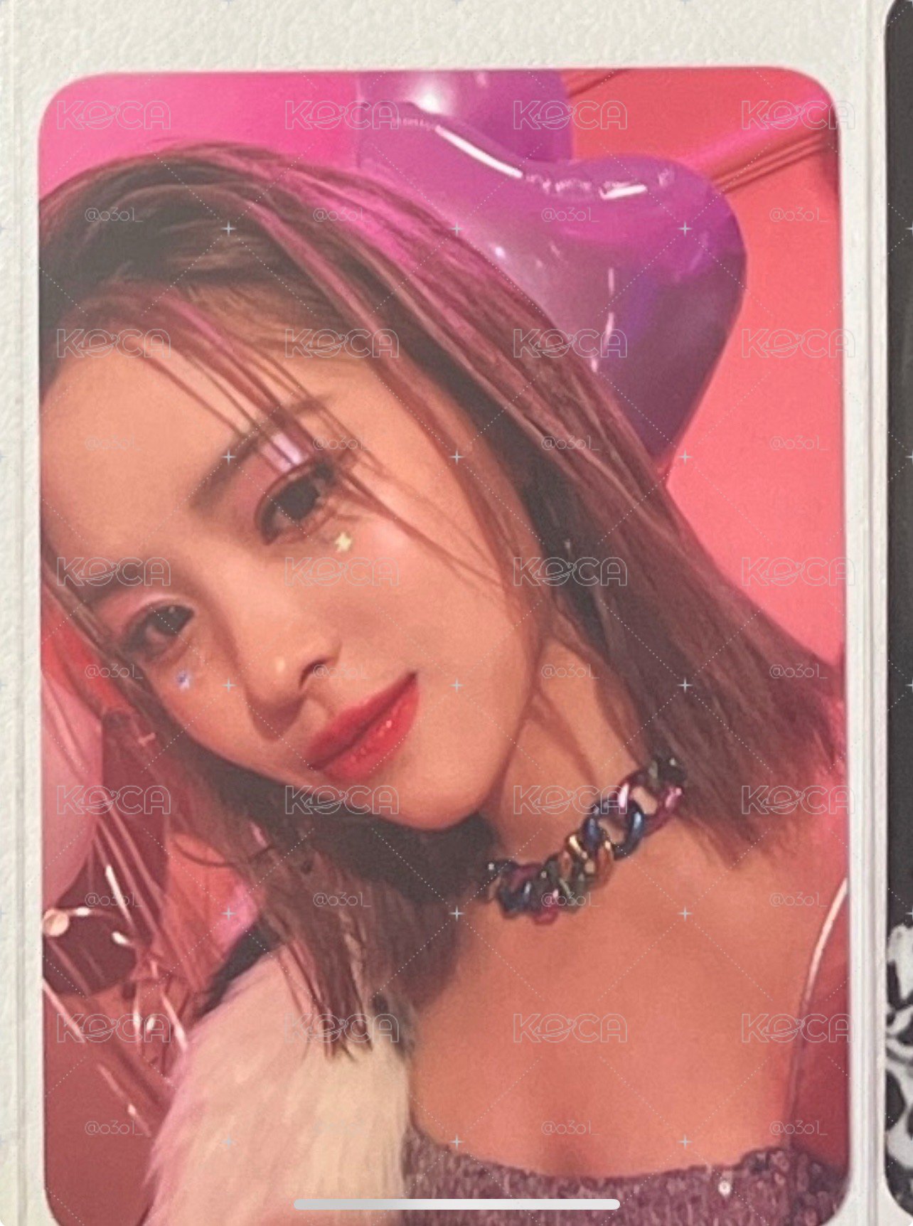 ITZY 申留真 會員禮卡