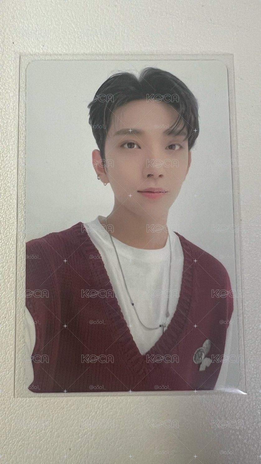 seventeen joshua 洪知秀 22年曆卡