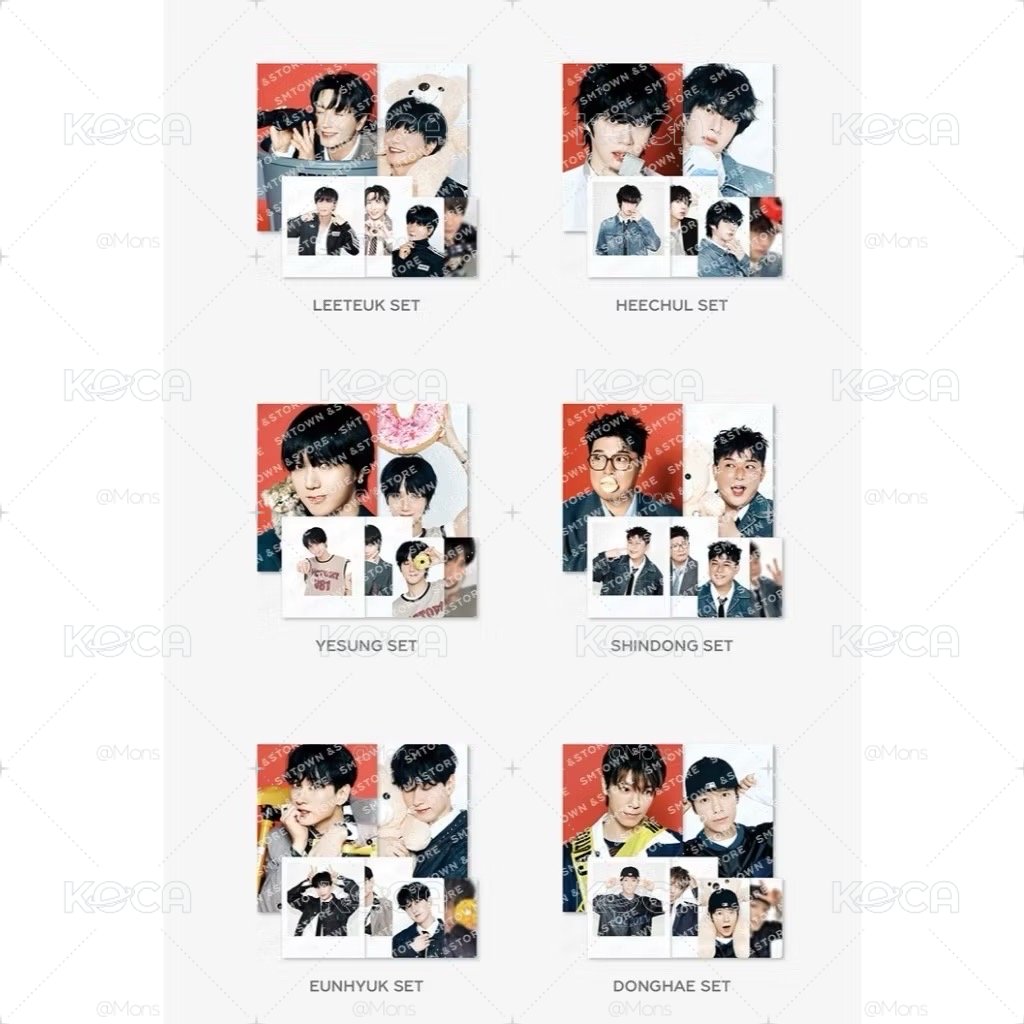 全新現貨 / Super Junior[2026 SM ARTIST SG]-(東海)相片包(韓國進口)