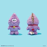 100%哆啦A夢&FRIENDS巡迴特展 吊娃 變成烤蕃薯吧！紫薯 鑰匙圈