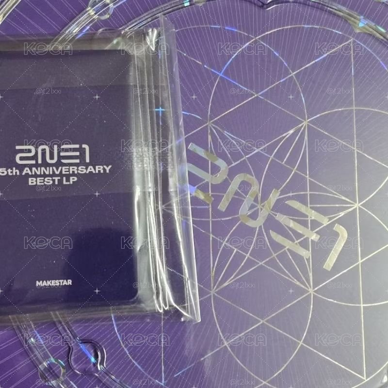 【MAKESTAR 特典】2NE1 15th ANNIVERSARY BEST LP 15週年 彩膠 VINYL