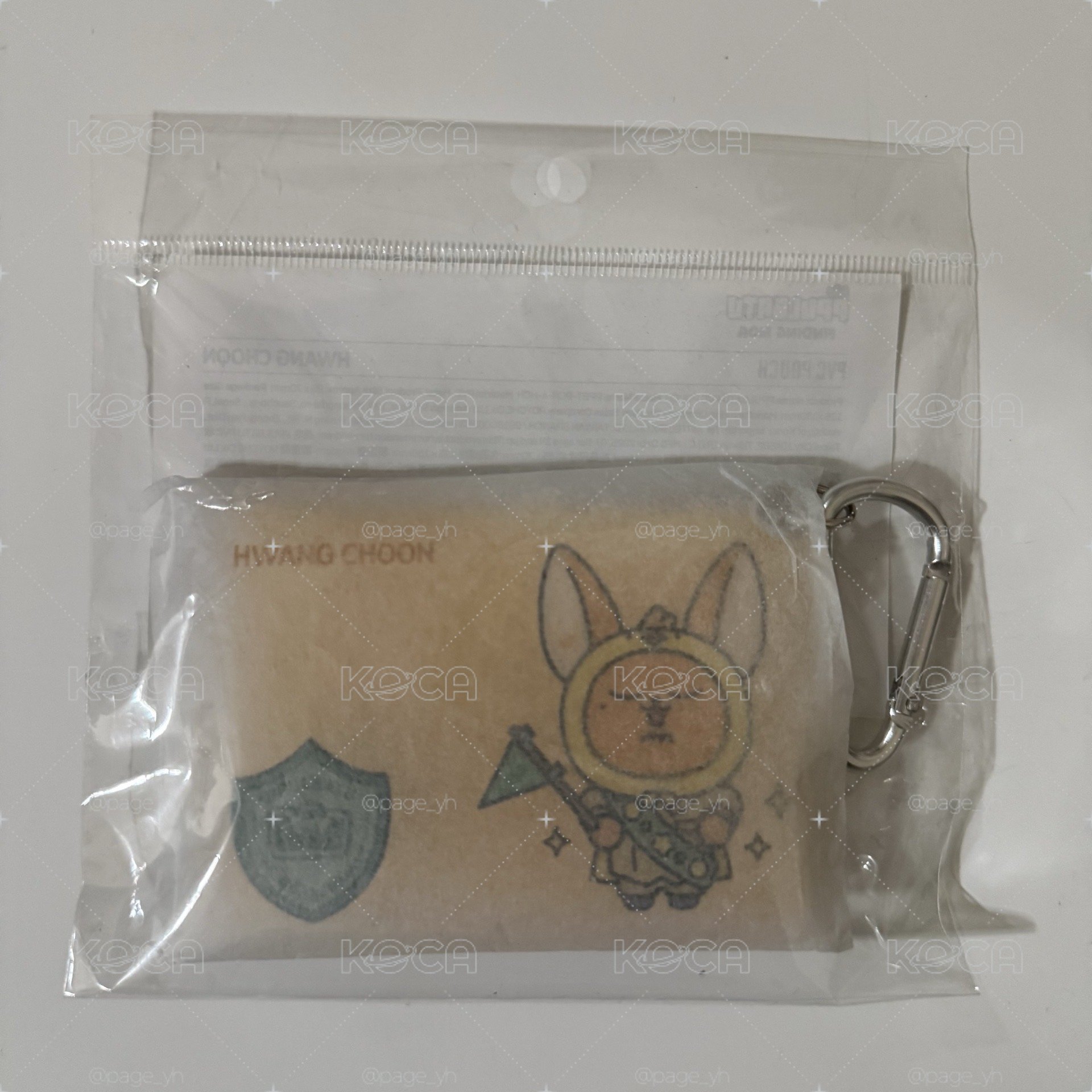 PVC POUCH-黃春