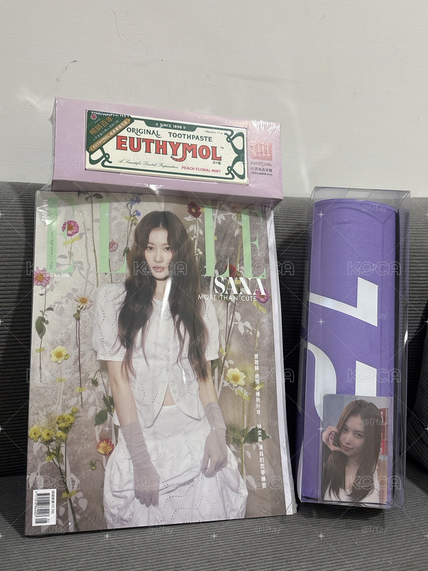 Sana雜誌+新國立手幅